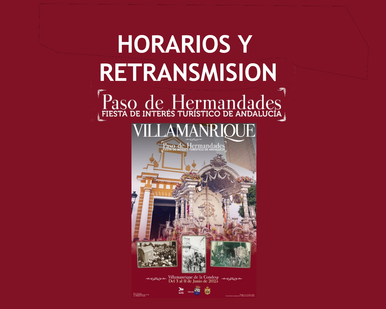 Horario Paso de Hermandades 2025