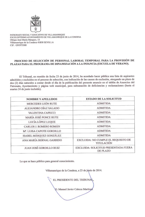 anuncio escuela de verano